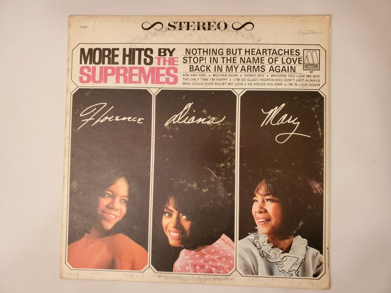 The Supremes More Hits by The Supremes vinyl record